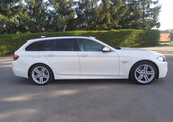 BMW Seria 5 cena 76900 przebieg: 281000, rok produkcji 2013 z Bolesławiec małe 379